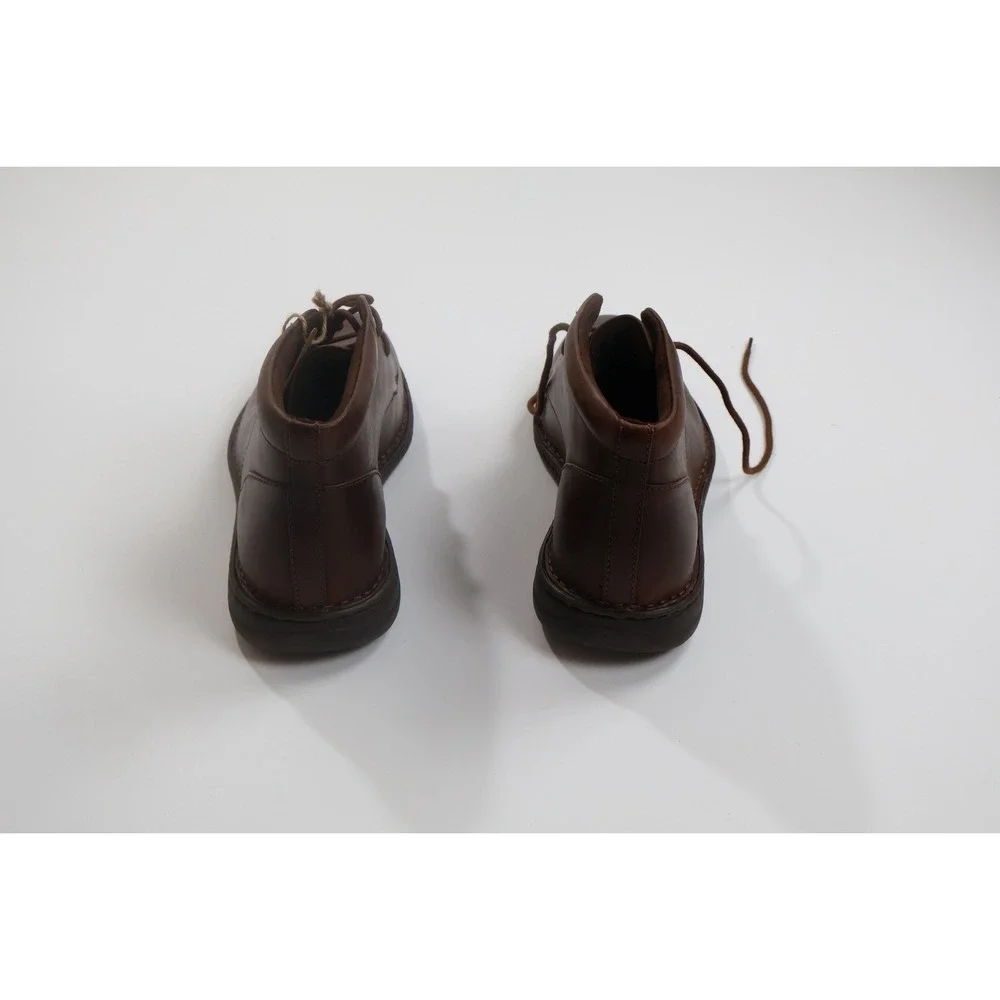 Born Chukka Boots Harrison 11 Dark Brown Leather Casual Business Mens